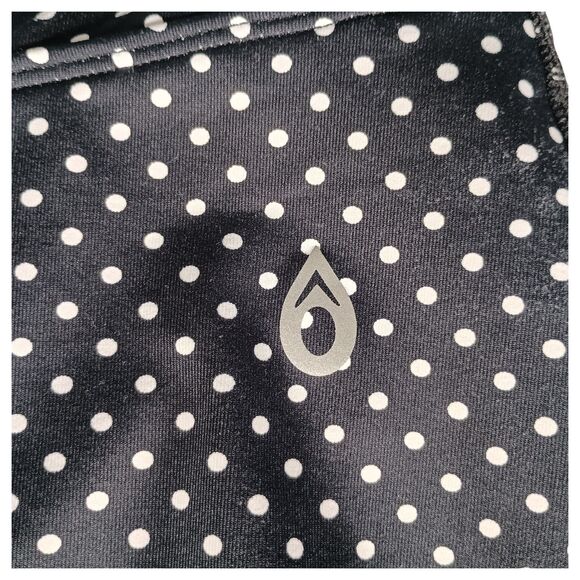 Dona Jo Skort 2L Womens Black/White Athletic Golf Polyamide Comfort Polka Dot - Picture 3 of 6